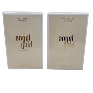 2 VICTORIA’S SECRET ANGEL GOLD LARGE 3.4 fl‎ Oz NWT LOT BUNDLE